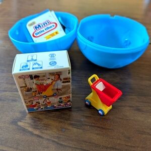 Mini Little Tikes Shopping Cart Toy - Red and Yellow (Series 2)